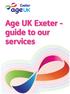 Age UK Exeter - guide to our services