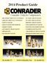 2014 Product Guide. Conrader Controls Compressors PH: FX: SAFETY VALVES BRONZE CHECK VALVES SMART STARTS