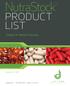 NutraStock PRODUCT LIST. Softgels + Tablets + Capsules. December 17, jdlabs.com Made in the USA