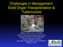Challenges in Management: Solid Organ Transplantation & Tuberculosis