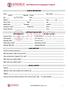 New Patient Form for Acupuncture Treatment