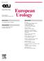 European Urology. Official Journal of Società Italiana di Urologia (SIU) C.C. Schulman, Brussels, Belgium