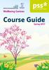 Wellbeing Centres. Course Guide Spring 2017