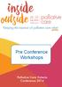 Prpre. Pre Conference Workshops