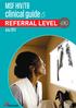 MSF HIV/TB. clinical guide REFERRAL LEVEL. July 2017