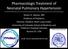 Pharmacologic Treatment of Neonatal Pulmonary Hypertension