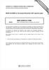 MARK SCHEME for the October/November 2007 question paper 0600 AGRICULTURE