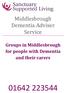 Middlesbrough Dementia Adviser Service. Groups in Middlesbrough for people with Dementia and their carers