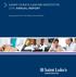 SAINT LUKE S CANCER INSTITUTE 2016 ANNUAL REPORT. Incorporating the 2015 Cancer Registry Statistical Review