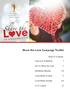 L ve. Share the. Share the Love Campaign Toolkit OF CHIROPRACTIC. Table of Contents: Purpose & Timeframe 1. How to Share the Love 2