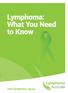 Lymphoma: What You Need to Know