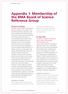 Appendix 1: Membership of the BMA Board of Science Reference Group