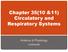 Chapter 35(10 &11) Circulatory and Respiratory Systems. Anatomy & Physiology Loulousis