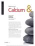 Calcium. Balancing act. Fluid and Electrolyte Series. This is the fourth in a series of articles on fluid and electrolytes.