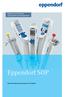 Eppendorf SOP. Standard Operating Procedure for Pipettes. Register your instrument!