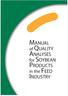 MANUAL ANALYSES PRODUCTS INDUSTRY