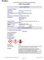 Conforms to OSHA HazCom 2012, CPR & NOM-018-STPS-2000 Standards SAFETY DATA SHEET. Section 1: IDENTIFICATION