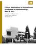 Clinical Applications of Proton Beam Irradiation in Ophthalmology April 8, 2011