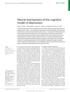 Neural mechanisms of the cognitive model of depression
