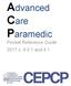 Advanced Care Paramedic