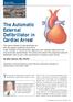 The Automatic External Defibrillator in Cardiac Arrest
