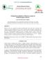 Chemical investigation of Benzene extract of Psidium guajava (leaves)