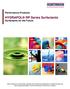 Performance Products HYDRAPOL RP Series Surfactants Surfactants for the Future
