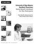 University of New Mexico Resident Physicians Dental Benefit Handbook For Plan Participants