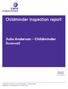 Childminder inspection report. Julie Anderson - Childminder Rosewell