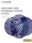 RAPIDSORB RAPID RESORBABLE FIXATION SYSTEM. A new resorbable approach to Alveolar bone augmentation