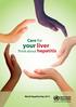 your liver Care for Think about hepatitis