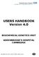 USERS HANDBOOK Version 4.0