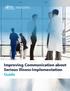 Improving Communication about Serious Illness-Implementation Guide