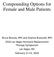 Compounding Options for Female and Male Patients