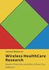 Lecture Notes on Wireless Healthcare Research