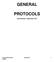 GENERAL PROTOCOLS. Last Revised: September 2017