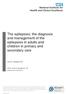 The epilepsies: the diagnosis and management of the epilepsies in adults and children in primary and secondary care