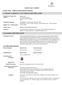 SAFETY DATA SHEET Product Name: Diltiazem Hydrochloride Injection 1. CHEMICAL PRODUCT AND COMPANY IDENTIFICATION 2. HAZARD(S) IDENTIFICATION