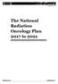 The National Radiation Oncology Plan 2017 to 2021