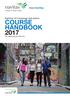 Bachelor of Criminology and Justice COURSE HANDBOOK On-campus and Online