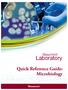Beaumont. Laboratory. Quick Reference Guide: Microbiology