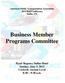 Business Member Programs Committee