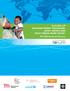 ( ( SCALING UP MICRONUTRIENT PROGRAMS: WHAT WORKS AND WHAT NEEDS MORE WORK? The 2008 Innocenti Process