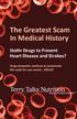 The Greatest Scam in Medical History Statin Drugs to Prevent Heart Disease and Strokes?