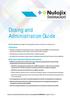 Dosing and Administration Guide