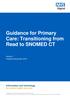 Guidance for Primary Care: Transitioning from Read to SNOMED CT