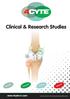 Clinical & Research Studies