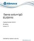 Taenia solium IgG ELISA Kit