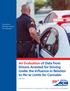 An Evaluation of Data from Drivers Arrested for Driving Under the Influence in Relation to Per se Limits for Cannabis
