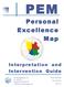 PEM. Personal Excellence Map. Interpretation and Intervention Guide. Richard Hammett